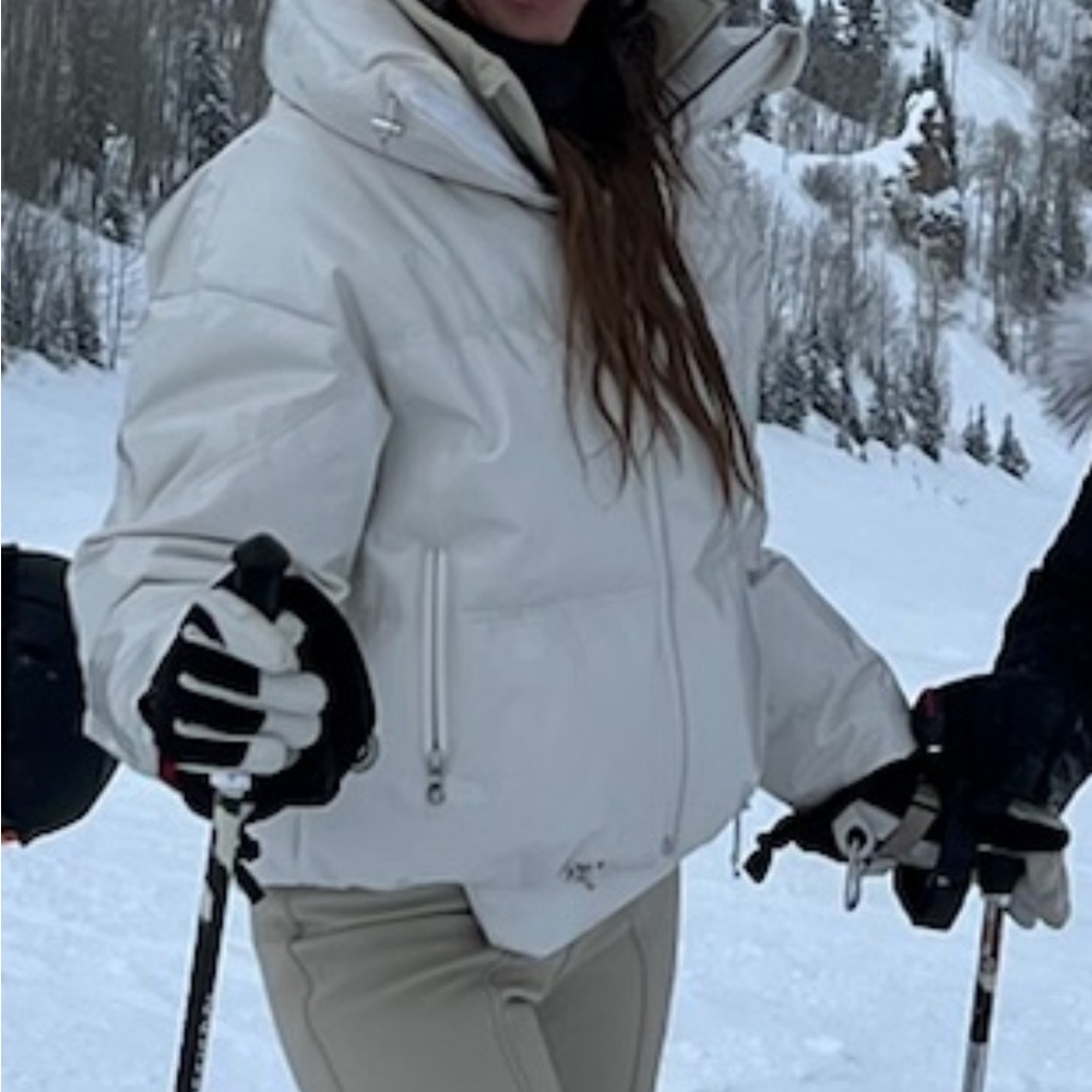 Cordova White Ski Puffer Jacket
